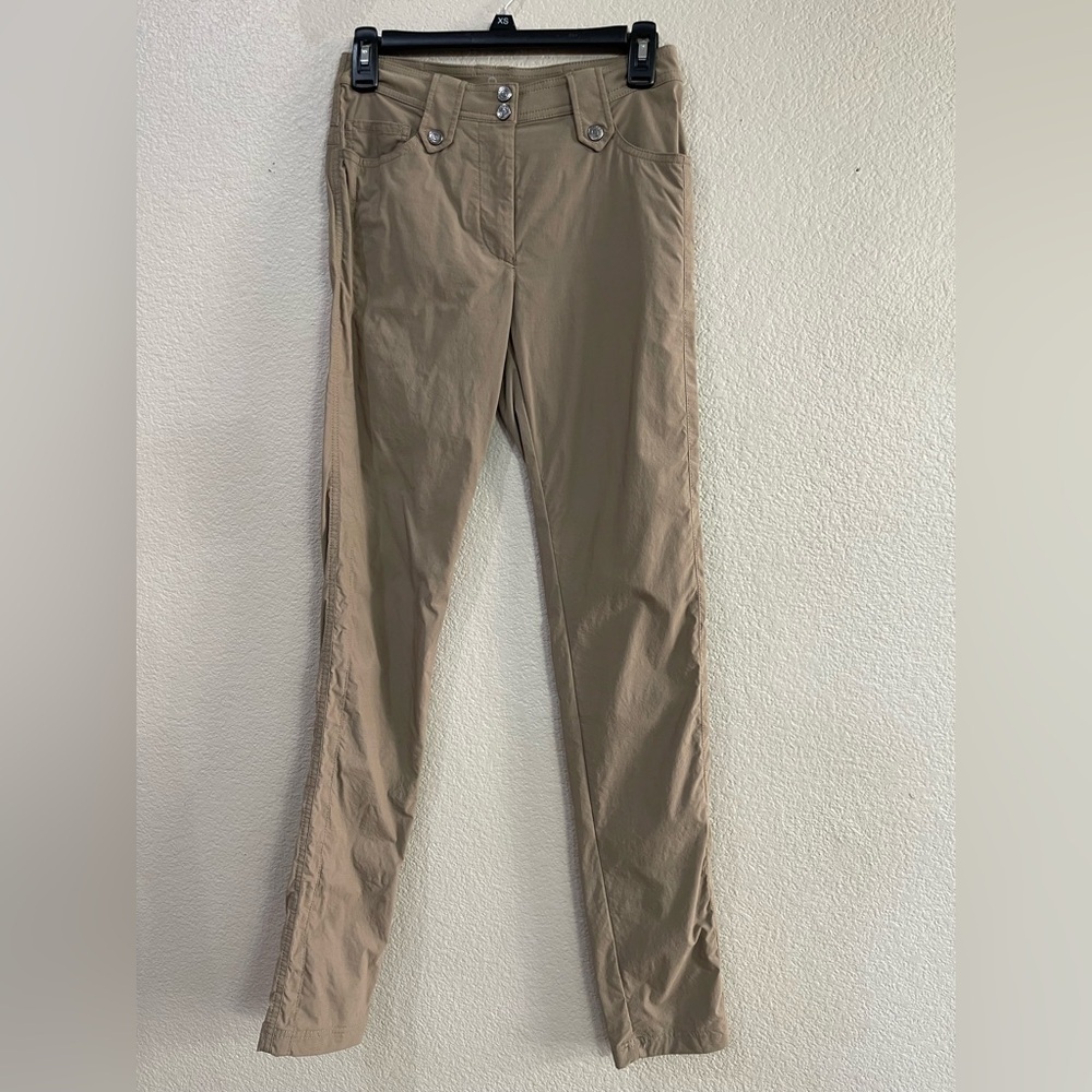 Anatomie Skyler Travel Pants Women’s Small Khaki Lightweight Stretch Pants